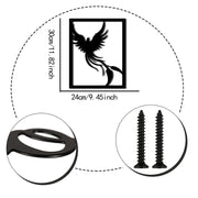 Phoenix Wall Decoration Metal Art Wrought Iron Crafts