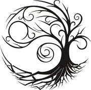 Iron Tree Of Life Abstract Indoor Wall Hanging