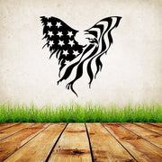 Wrought Iron Eagle Silhouette Metal Wall Art Decoration