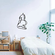 Men & Women Figure Metal Craft Wall Art