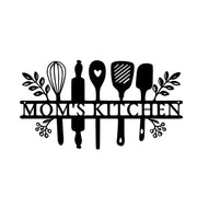 Wrought Iron Spork Wall Hanging Decor