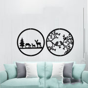 Home Living Room Wrought Iron Ornaments Pendant