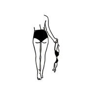 Modern Abstract Art Line Drawing Iron Art Decoration Living Room Bedroom