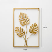 Nordic Style Metal Wall Background Wrought Iron Painting Decoration