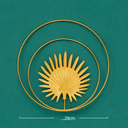 Nordic Style Metal Wall Background Wrought Iron Painting Decoration