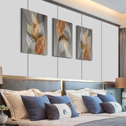 Abstract Flower Restaurant Paintings Inkjet Canvas Painting Core