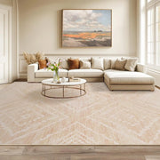 Area Rug 5x7 Rug Machine Washable Non-Slip Low Pile Print Pattern Western Rug for Living Room Bedroom Entryway Tribal Series -Re