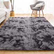 160*230 180*270 200*300cm Oversized Carpets for Winter Dark Gray and Light Gray Anti-Slip Artificial Velvet Thick Plush Rugs