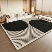 VIKAMA Luxurious Senior Feeling Carpet Living Room Sofa Wear-Resistant Antifouling Mat Bedroom Easy To Take Care Of  Home Decor