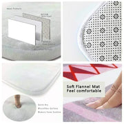 3D Geometric Gaming Room Large Carpet Abstract Eye-catching Floor Mat Man's Cave  Bedroom Rug Living Room Home Decor Sofa Rug