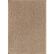 Camilson 9x12 Jute Area Rug, Natural Fiber Herringbone Design for Indoor and Outdoor Living Spaces