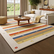 VIKAMA Premium Light Luxury Living Room Crystal Velvet Carpet Bedroom Bed Blanket Study Bed Rug Dirt Resistant Home Decoration