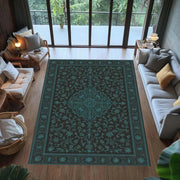 Moss and Ferns Flowers Design Carpets for Living Room Decor Floor Mat Bedroom Leisure Area Rug Sofa Bedside Nonslip Rugs Doormat