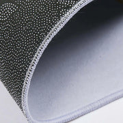 Flaming Basketball Rug sports fan gift ideas game room accessories  Anti slip carpet can be machine washed