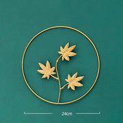 Nordic Style Metal Wall Background Wrought Iron Painting Decoration