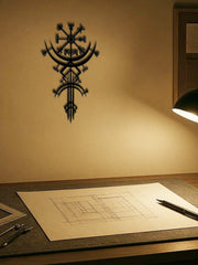 Viking Mythology Metal Wall Decor