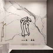 Men & Women Figure Metal Craft Wall Art