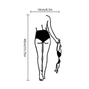 Modern Abstract Art Line Drawing Iron Art Decoration Living Room Bedroom