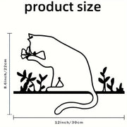 Popular Animal Metal Block Crafts Wall Decorations Hanging