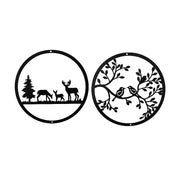 Home Living Room Wrought Iron Ornaments Pendant