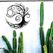 Iron Tree Of Life Abstract Indoor Wall Hanging