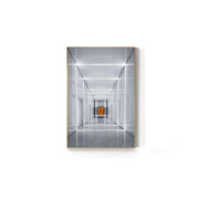 Modern Industrial Abstract Visual Canvas Painting