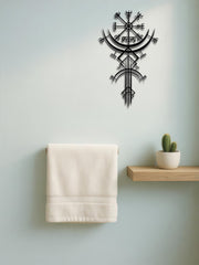 Viking Mythology Metal Wall Decor